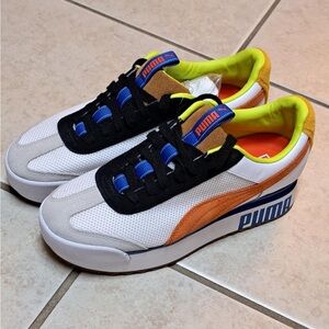 PUMA Roma Amor Sport 'White Mandarine' Platform sneakers